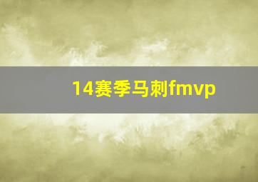 14赛季马刺fmvp