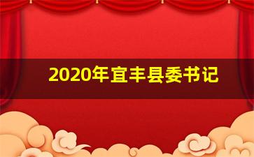 2020年宜丰县委书记