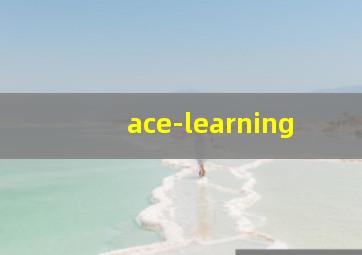 ace-learning