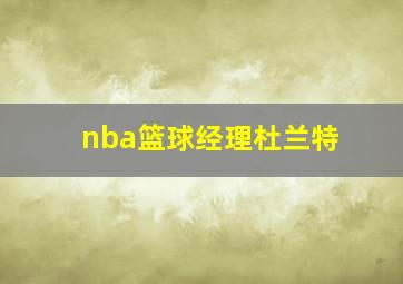 nba篮球经理杜兰特