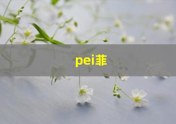 pei菲