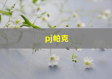 pj帕克