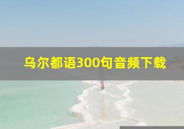 乌尔都语300句音频下载