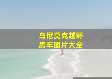 乌尼莫克越野房车图片大全