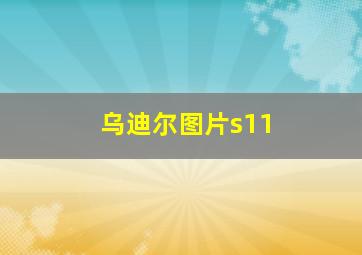 乌迪尔图片s11