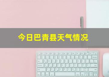 今日巴青县天气情况