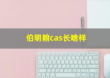 伯明翰cas长啥样