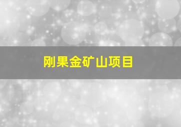 刚果金矿山项目