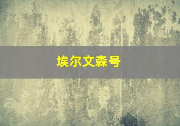 埃尔文森号