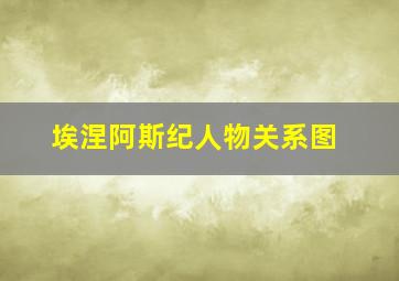 埃涅阿斯纪人物关系图