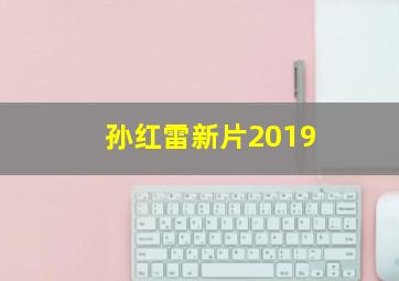 孙红雷新片2019