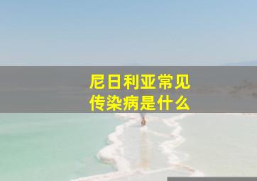 尼日利亚常见传染病是什么