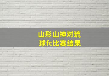 山形山神对琉球fc比赛结果