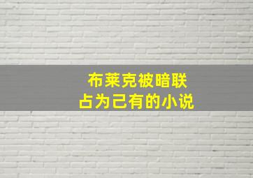 布莱克被暗联占为己有的小说