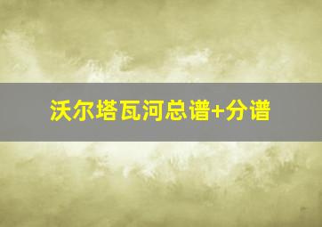 沃尔塔瓦河总谱+分谱