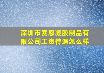 深圳市赛恩凝胶制品有限公司工资待遇怎么样