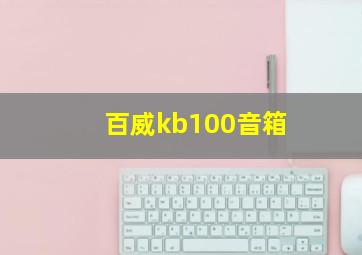 百威kb100音箱