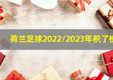 荷兰足球2022/2023年积了榜