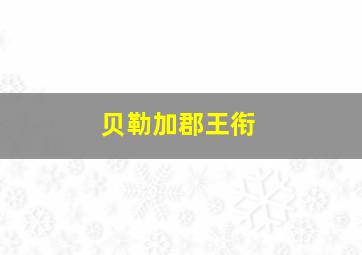 贝勒加郡王衔